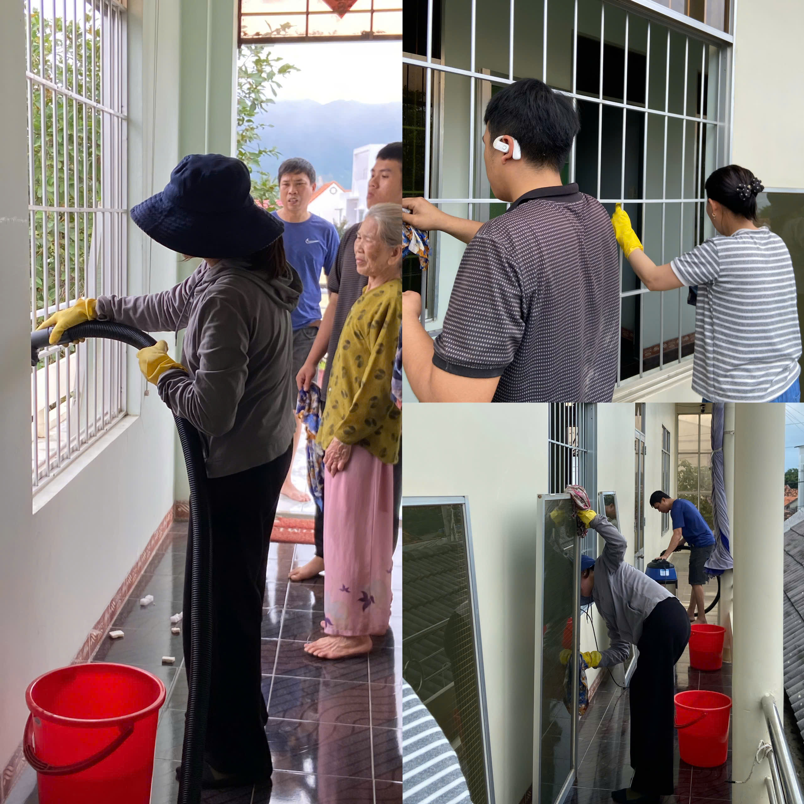 Dọn dẹp nhà cửa